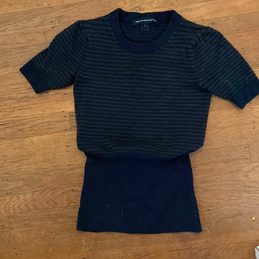 French connection sweater super cute striped